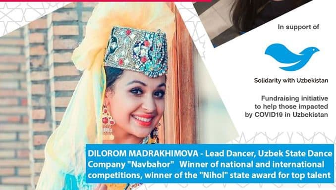 #dance4uzbekistan lesson n°3: “Lazgi” by Dilorom Madrakhimova & Utkirbek Makhkamov