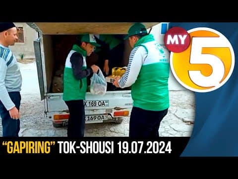 «Gapiring» tok-shousi // Xayriya loyihalari jamiyatga qanchalik zarur?