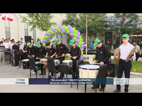 “BOLALAR MILLIY TIBBIYOT MARKAZI”da BOLALAR UCHUN HAM BAYRAM TASHKIL ETILDI